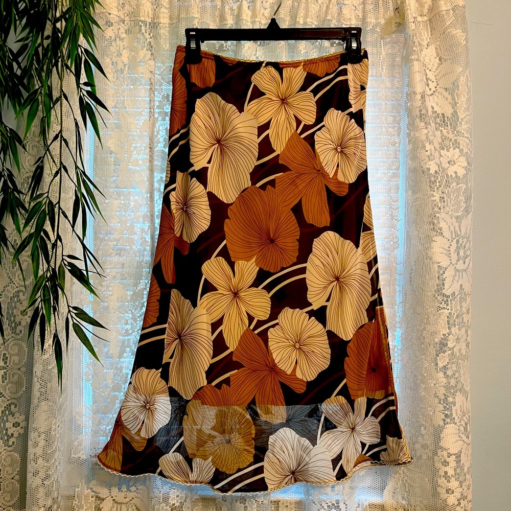VINTAGE Y2K Floral Skirt